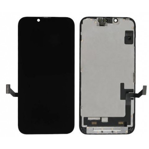 LCD+Touch screen iPhone 14 Plus juodas (black) OLED